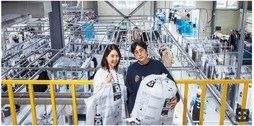 AI 공장서 하루 3만벌 척척… 부부 세탁특공대