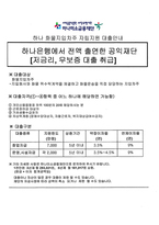 하나미소금융재단 화물지입차주 자립지원 대출안내